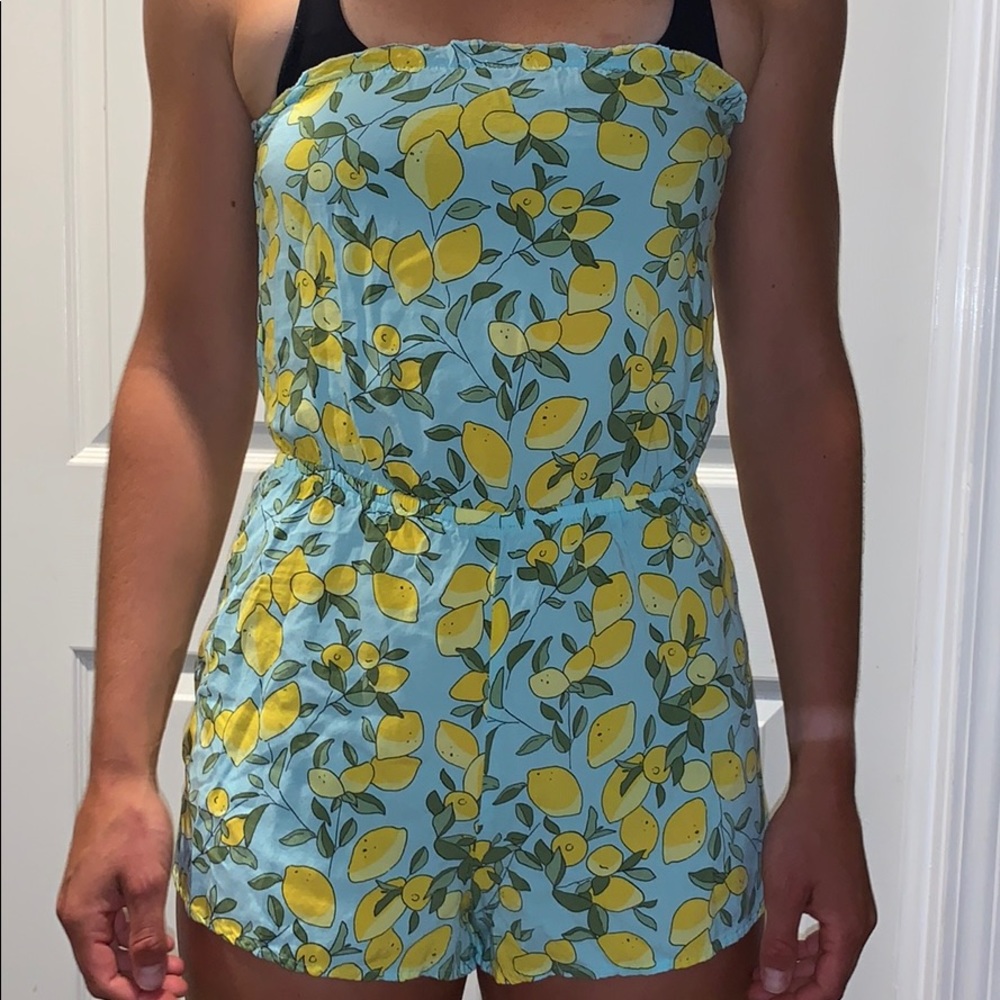 H and M | Strapless Romper